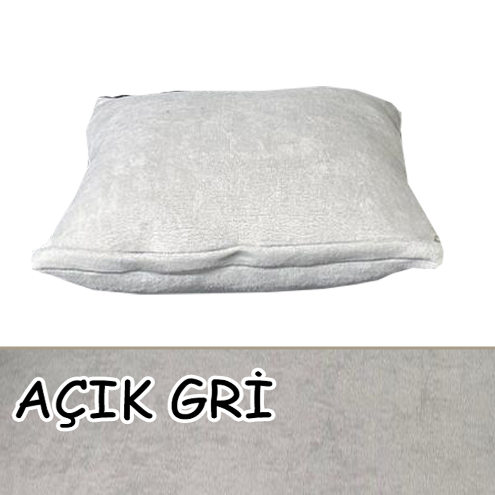 AÇIK GRİ RENK SÜET KUMAŞ 2 ADET KİRLENT KILIFI