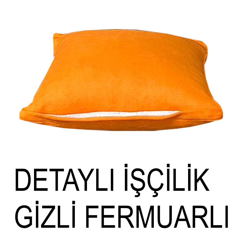 ORANGE RENK SÜET KUMAŞ 2 ADET KİRLENT KILIFI