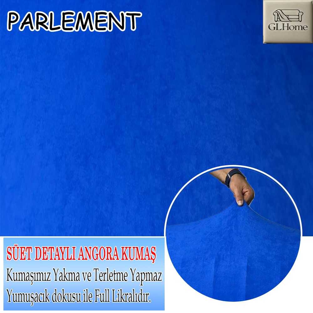 PARLEMENT SÜET KUMAŞ TEKLİ&BERJER KOMPLE GİYDİRME KOLTUK KILIFI