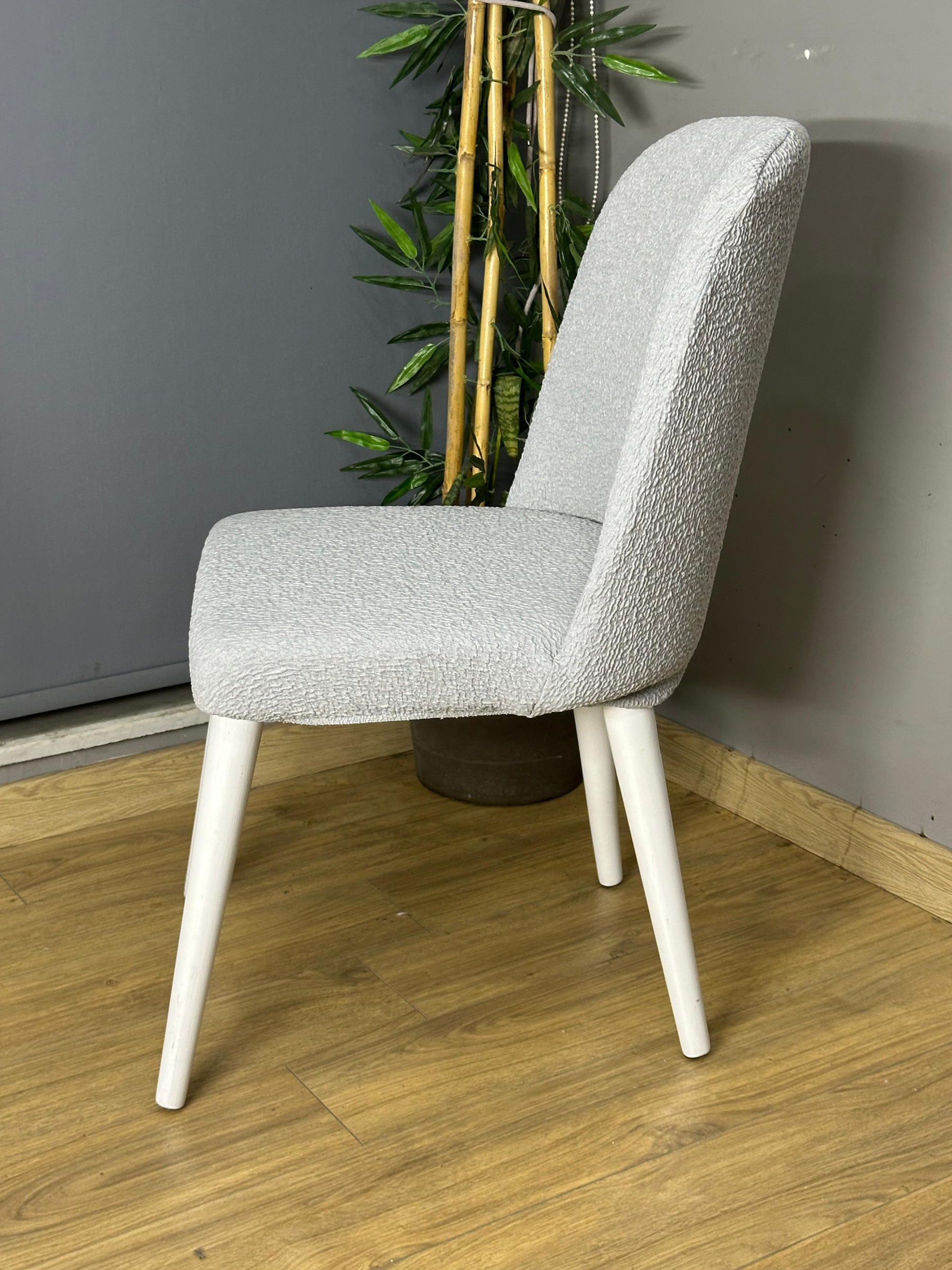 AÇIK GRİ KÖŞELİ RETRO SANDALYE KILIFI 4 ADET LÜX BOHEM KUMAŞ ÇOK KALIN %100 PAMUK