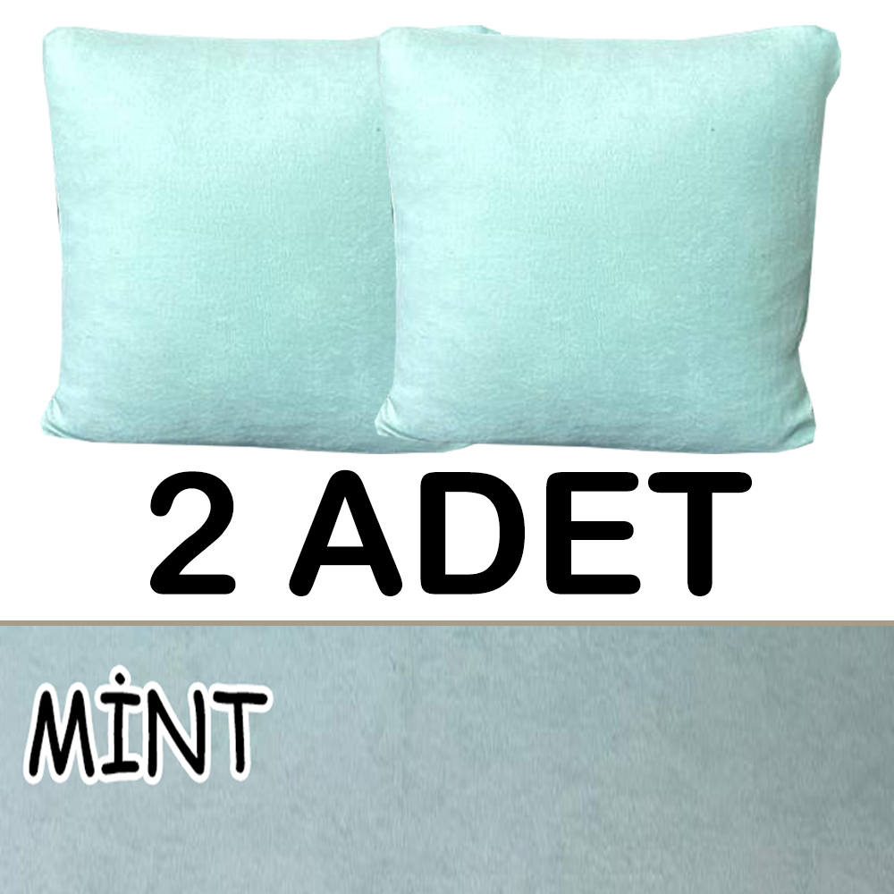  MİNT RENK SÜET KUMAŞ 2 ADET KİRLENT KILIFI