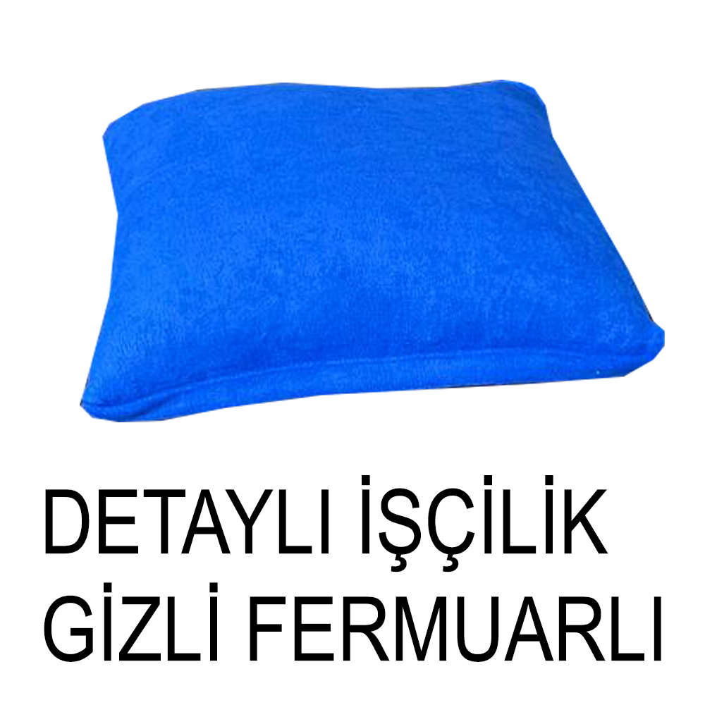 PARLEMENT RENK SÜET KUMAŞ 2 ADET KİRLENT KILIFI