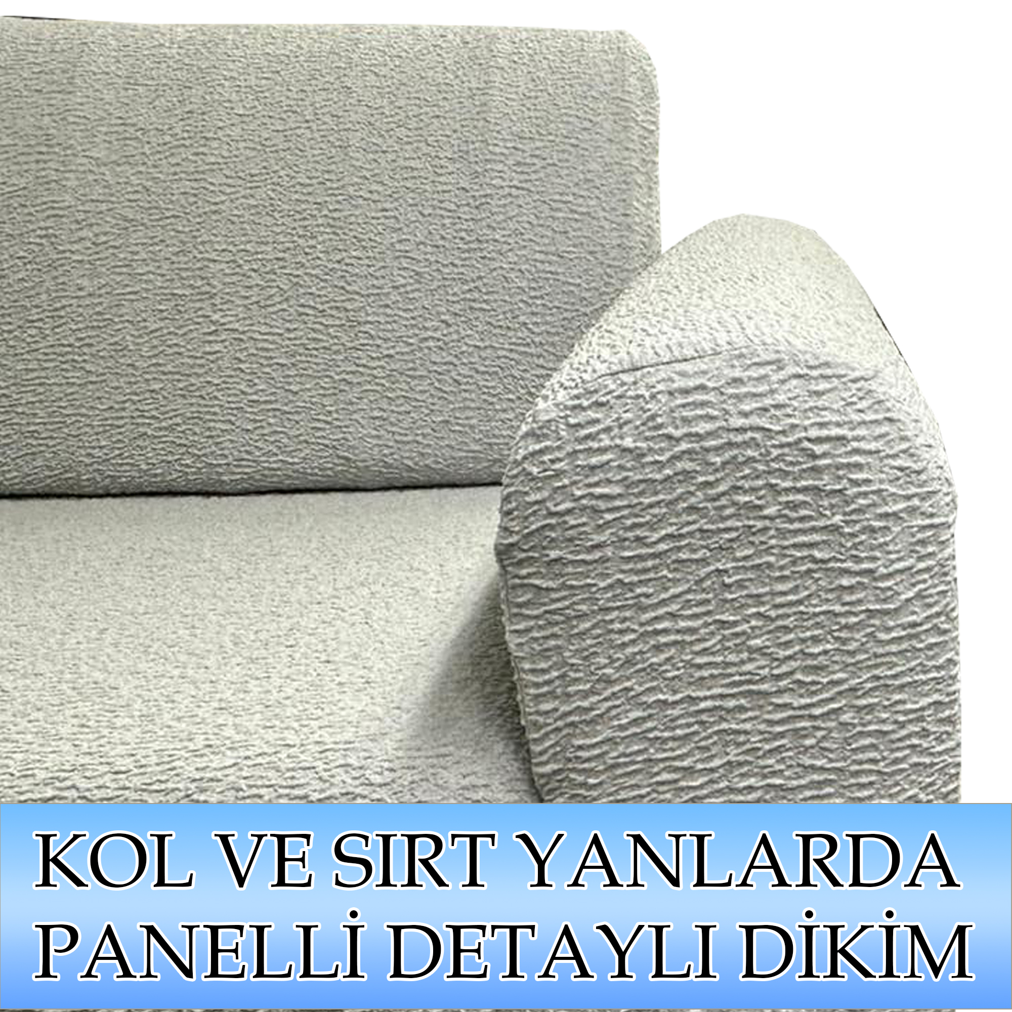 AÇIK GRİ LUX BOHEM PAMUKLU KUMAŞ TEKLİ KOMPLE GİYDİRME TEKLİ & BERJER , OLDUKÇA KALIN BİR KUMAŞTIR.