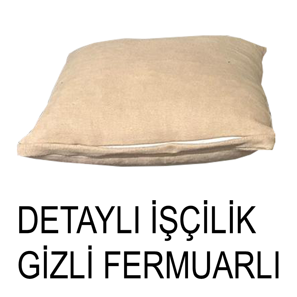 VİZON RENK SÜET KUMAŞ 2 ADET KİRLENT KILIFI