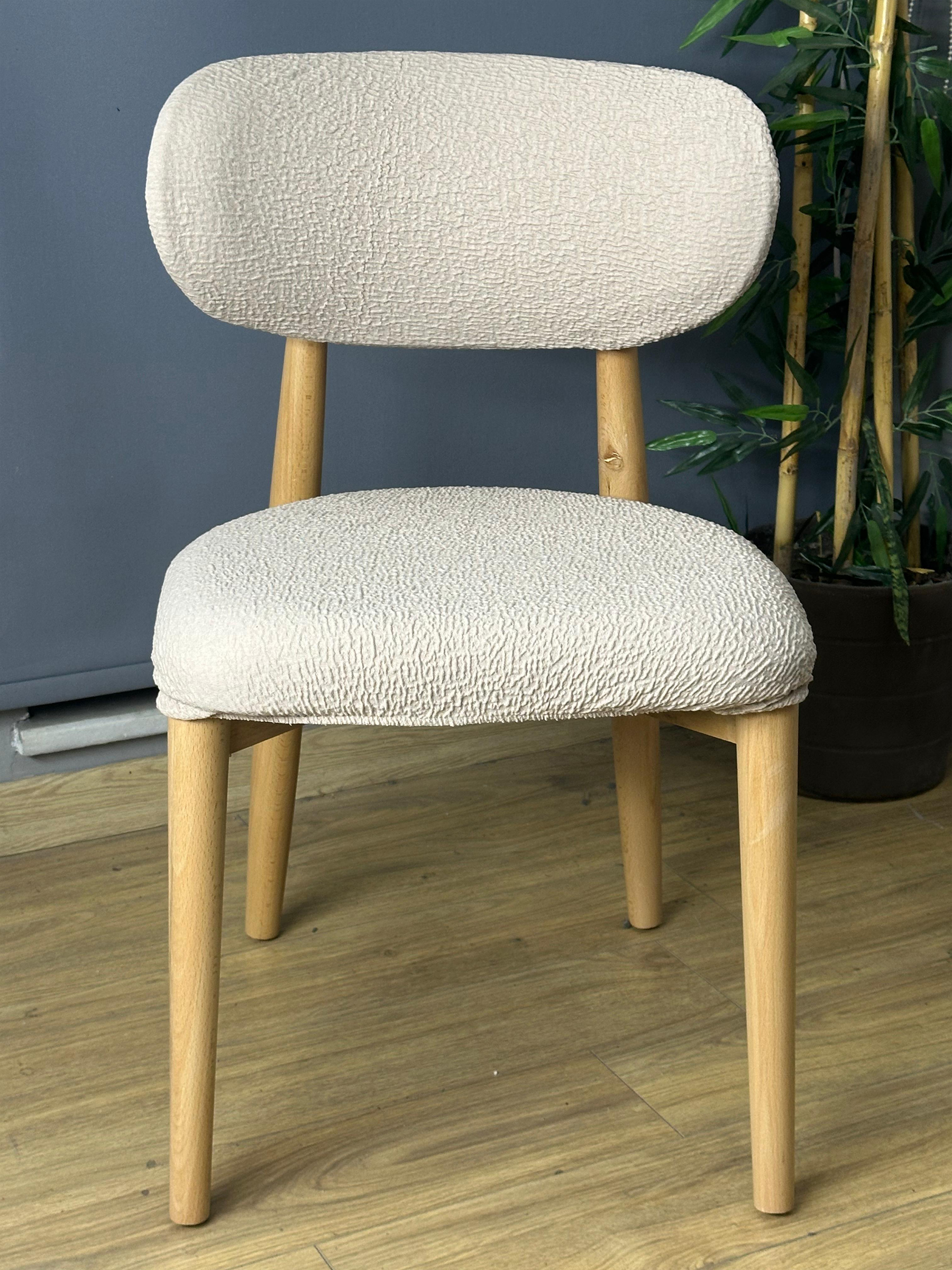 VİZON POLO SANDALYE KILIFI 4 ADET LÜX BOHEM KUMAŞ ÇOK KALIN %100 PAMUK