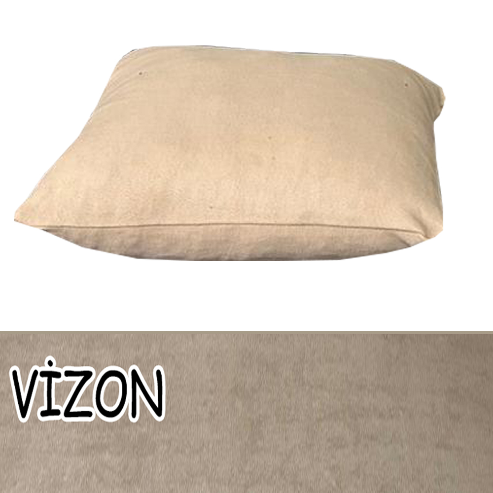 VİZON RENK SÜET KUMAŞ 2 ADET KİRLENT KILIFI