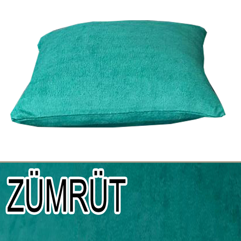 ZÜMRÜT RENK SÜET KUMAŞ 2 ADET KİRLENT KILIFI