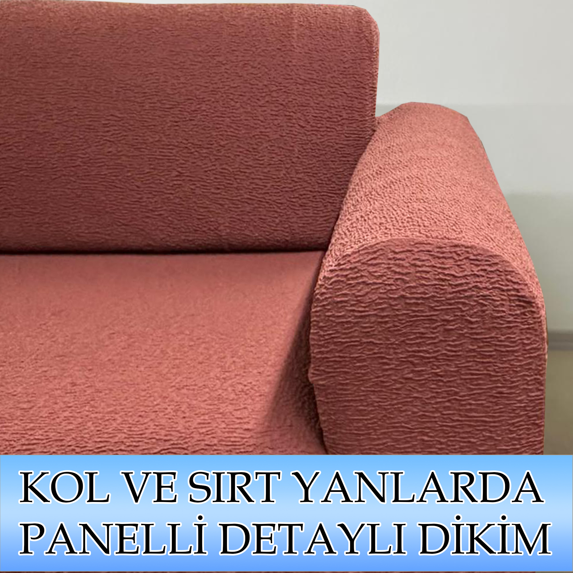 KİREMİT LUX BOHEM PAMUKLU KUMAŞ TEKLİ KOMPLE GİYDİRME TEKLİ & BERJER , OLDUKÇA KALIN BİR KUMAŞTIR.