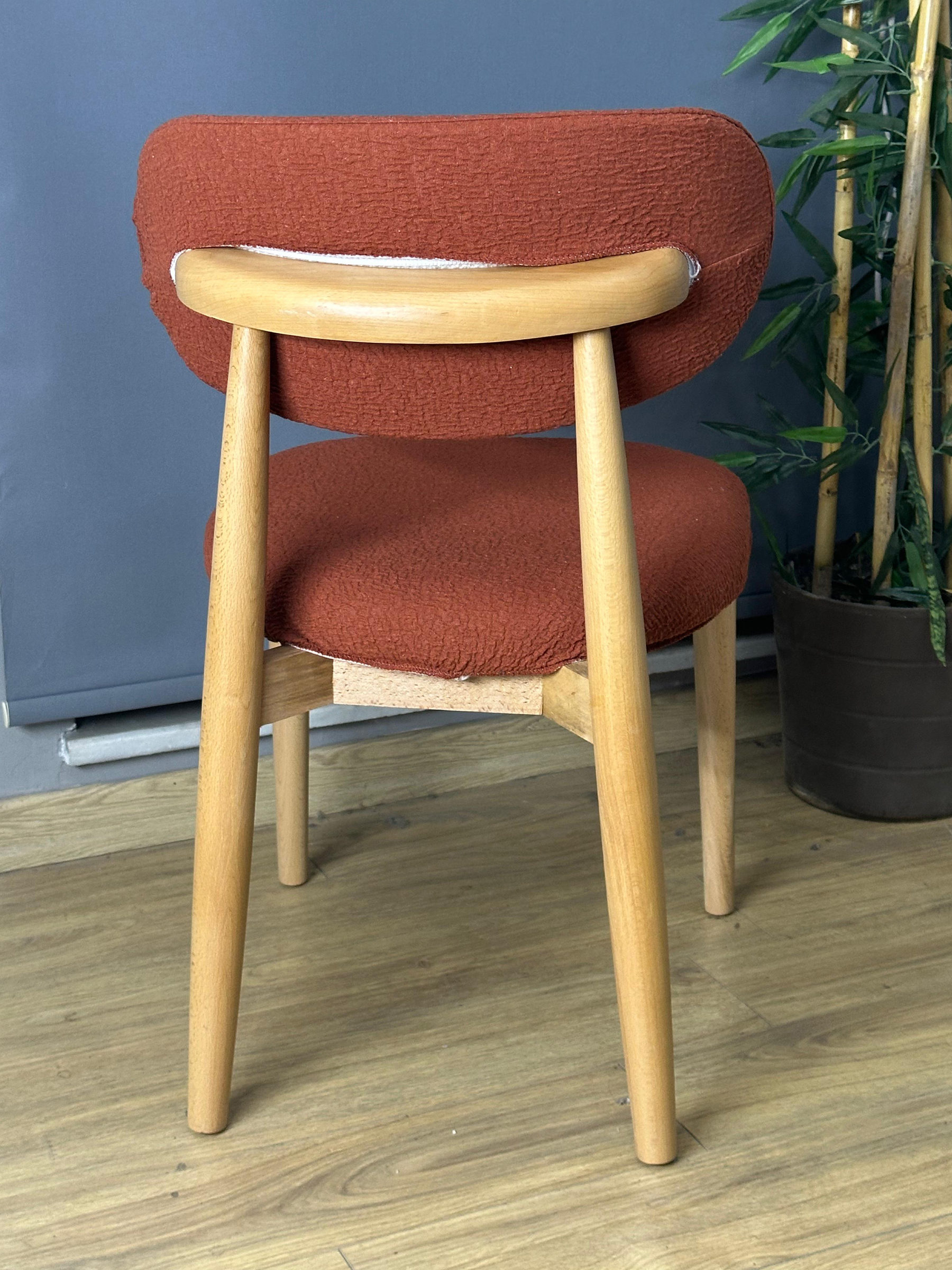 KİREMİT POLO SANDALYE KILIFI 6 ADET LÜX BOHEM KUMAŞ ÇOK KALIN %100 PAMUK