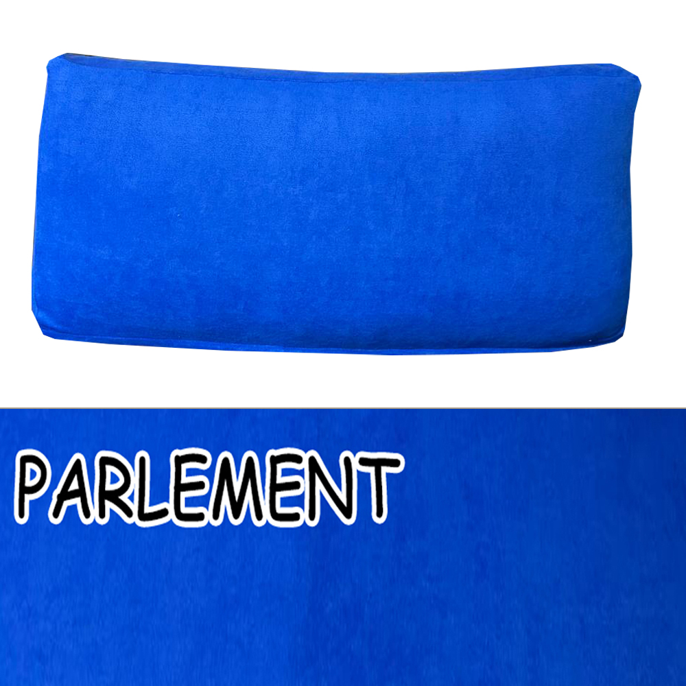 PARLEMENT RENK SÜET KUMAŞ 2 ADET SIRT MİNDERİ