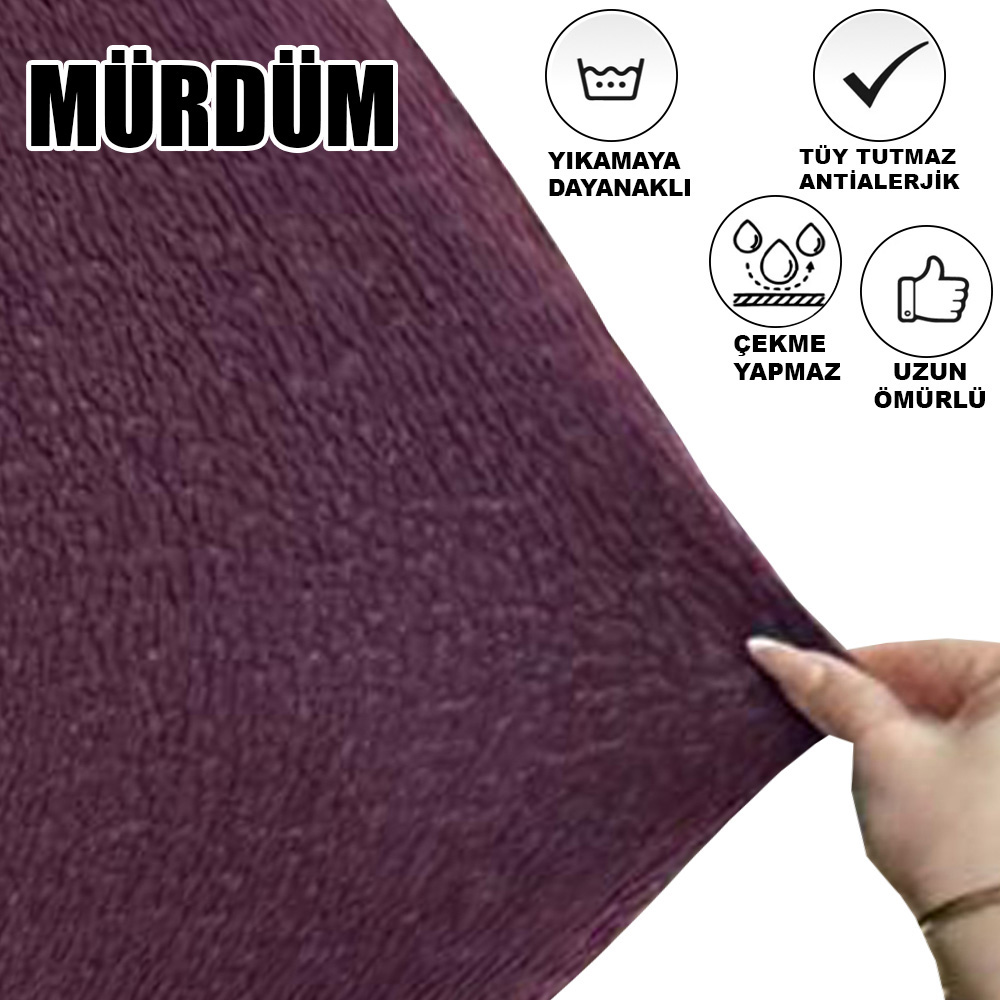 MÜRDÜM KÖŞELİ RETRO SANDALYE KILIFI 4 ADET LÜX BOHEM KUMAŞ ÇOK KALIN %100 PAMUK