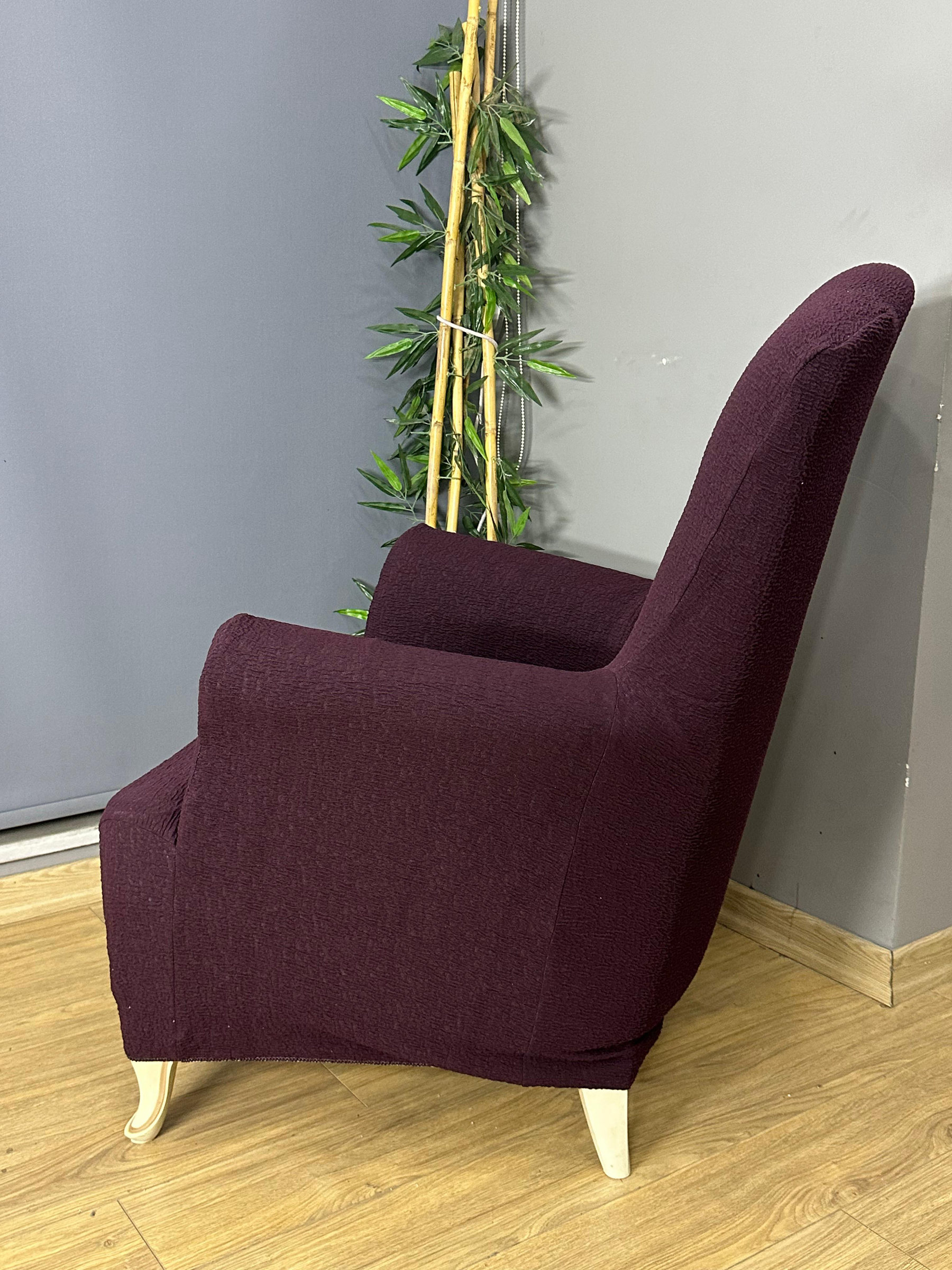 MÜRDÜM LUX BOHEM PAMUKLU KUMAŞ SULTAN ÇIKINTILI MODEL KOMPLE GİYDİRME BERJER KILIFI.