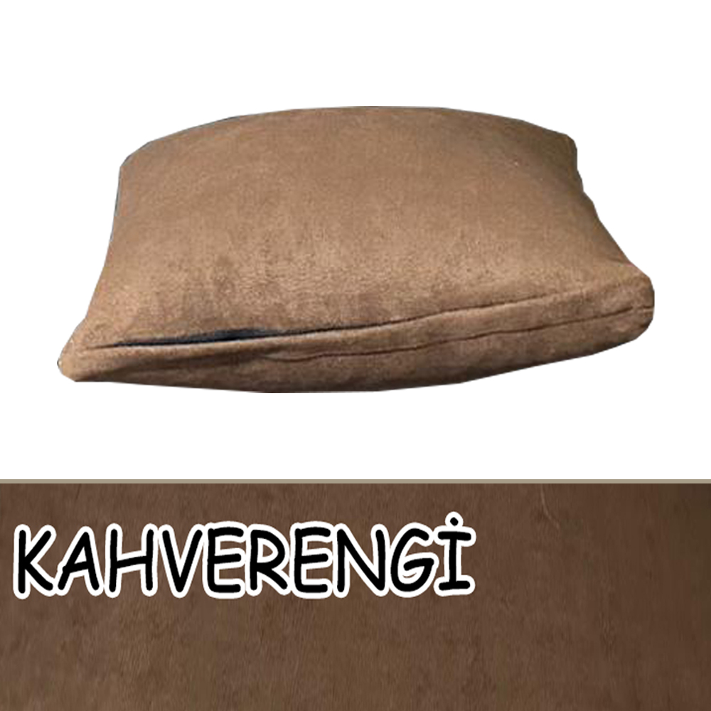 KAHVERENGİ RENK SÜET KUMAŞ 2 ADET KİRLENT KILIFI