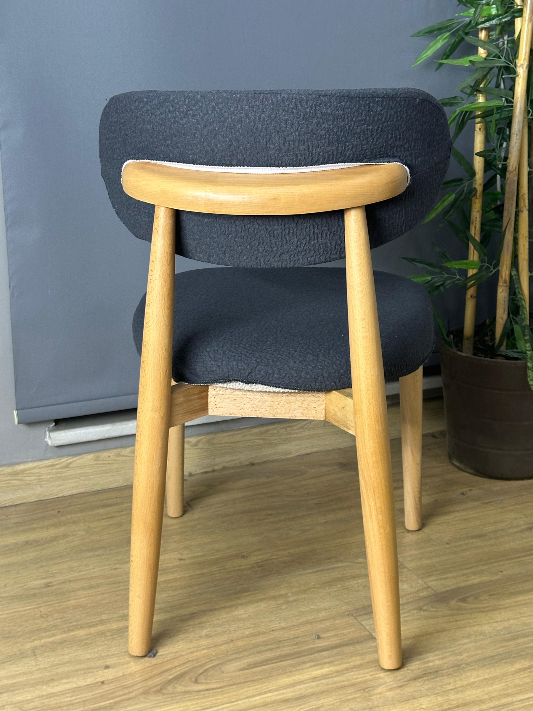 ANTRASİT POLO SANDALYE KILIFI 4 ADET LÜX BOHEM KUMAŞ ÇOK KALIN %100 PAMUK